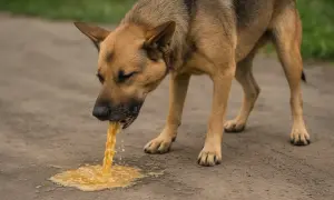 Pies wymiotuje żółtą substancję. Czy pies może pić piwo? Absolutnie nie, to dla niego szkodliwe.