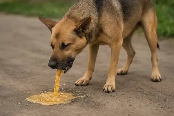 Pies wymiotuje żółtą substancję. Czy pies może pić piwo? Absolutnie nie, to dla niego szkodliwe.